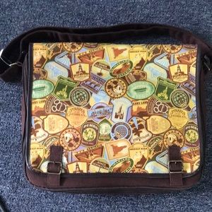 Mickey Park Patches Pin Trading Bag